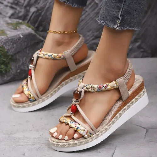 SANNE | Sandalias Confortables con Tacón Bajo para Cada Ocasión de Verano