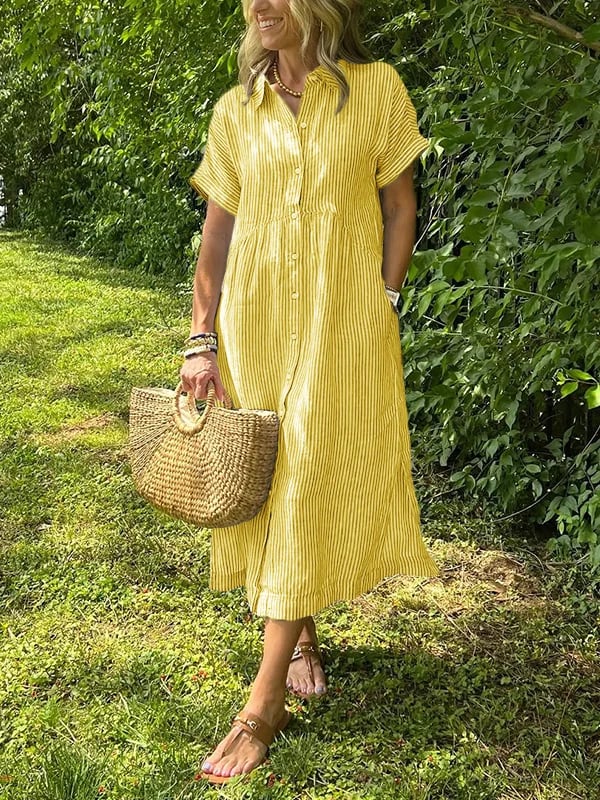 Vestido maxi cómodo para uso diario