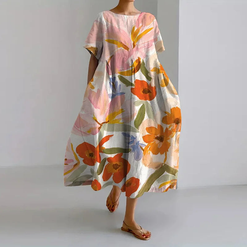 VALENTINA | Vestido Floral Verano Halagador