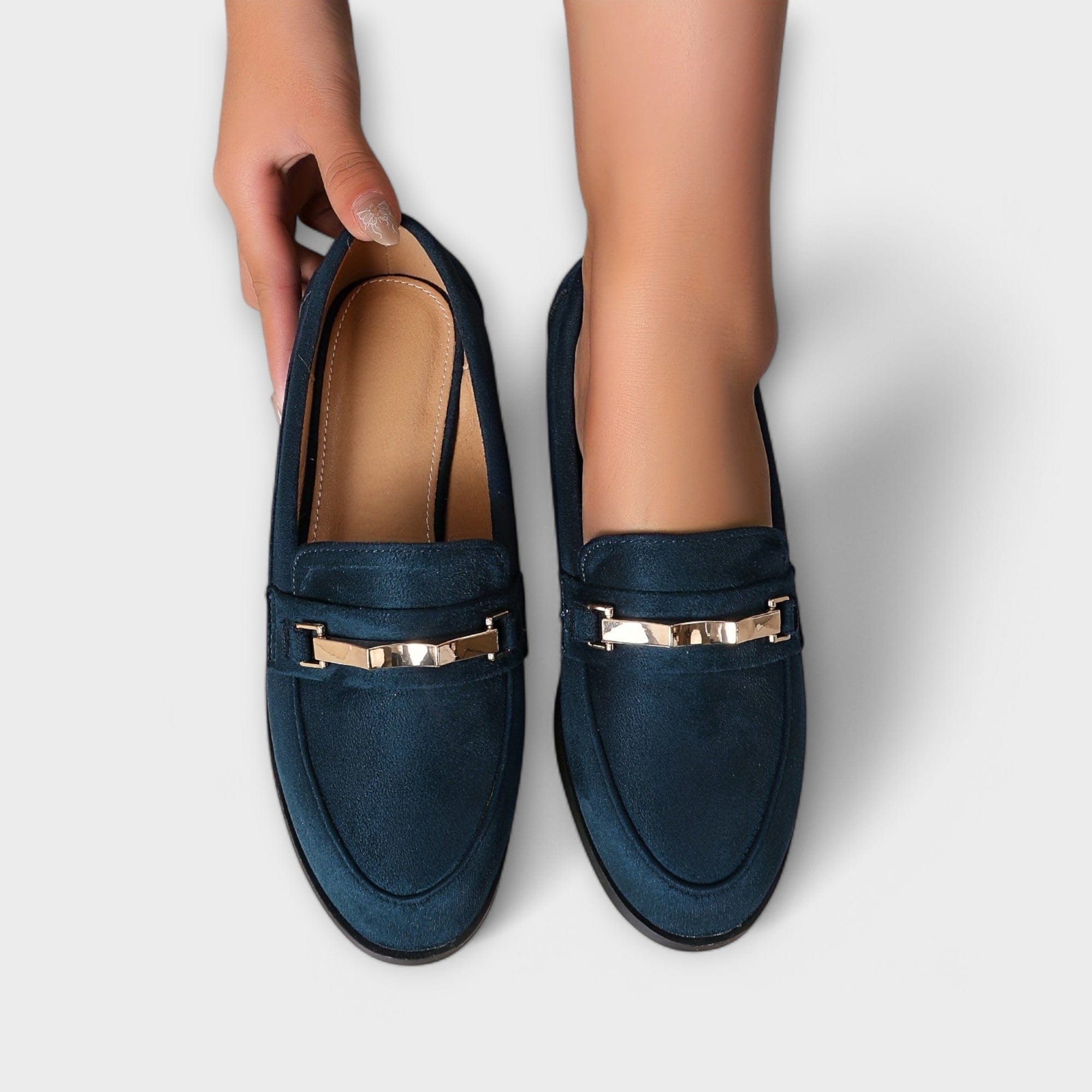 Noémie | Mocasines de franela