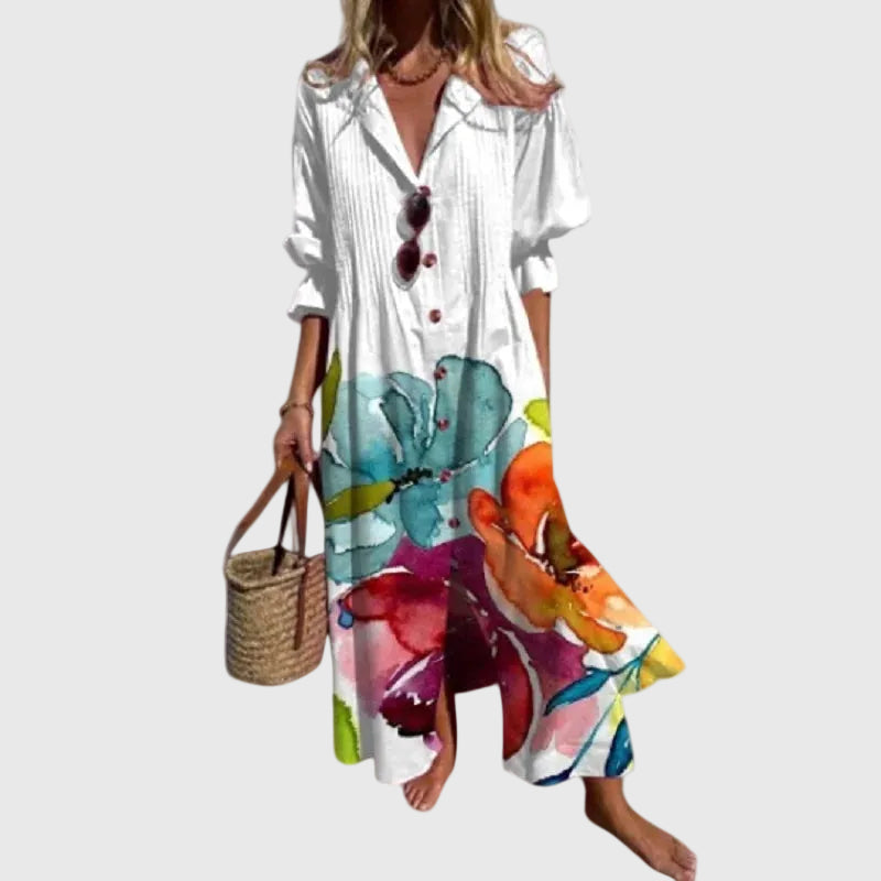 Zariah | Vestido Maxi Bohemio Elegante