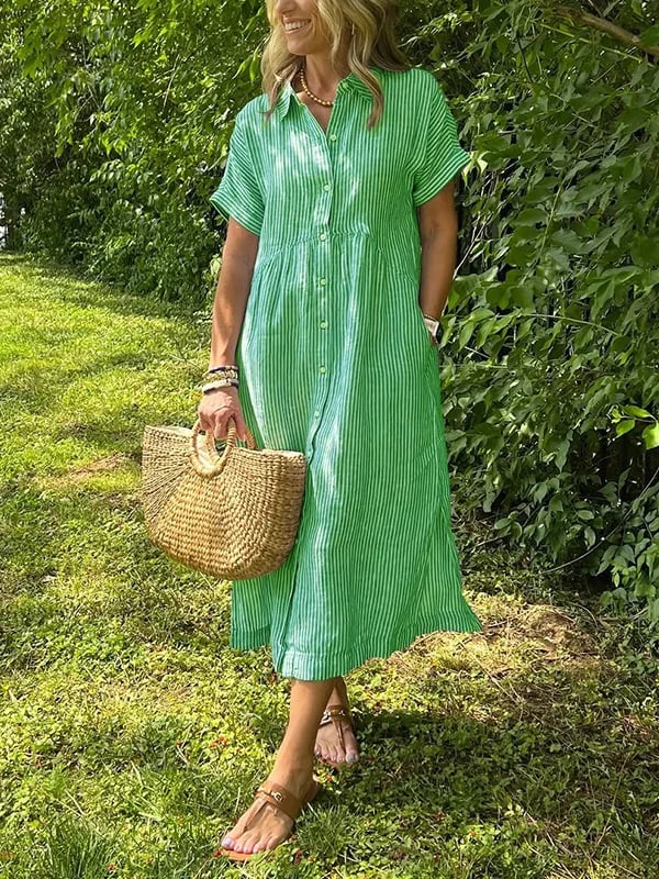 Vestido maxi cómodo para uso diario