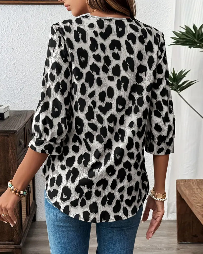 LA ROSALYN - BLUSA DE MANGA 3/4