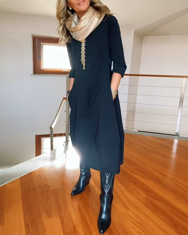Vestido de Elegancia Casual de Grace