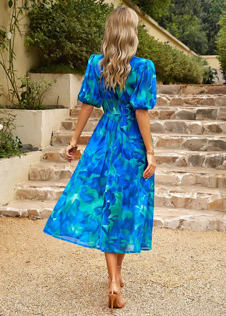 Orina™ | Vestido de Elegancia con Escote en V