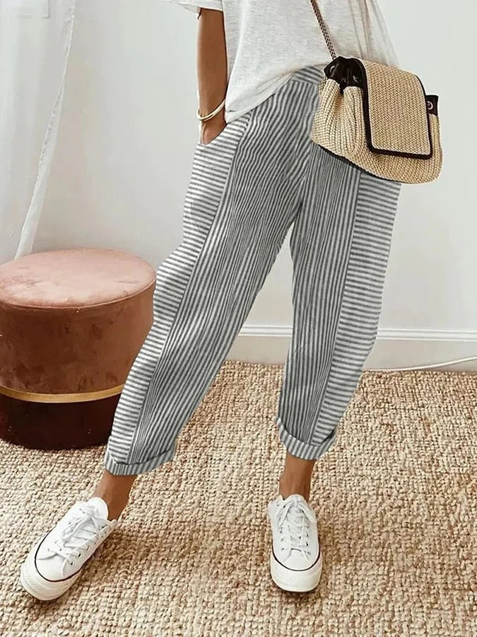 AMYNELLE – PANTALONES LIGEROS Y FLUIDOS