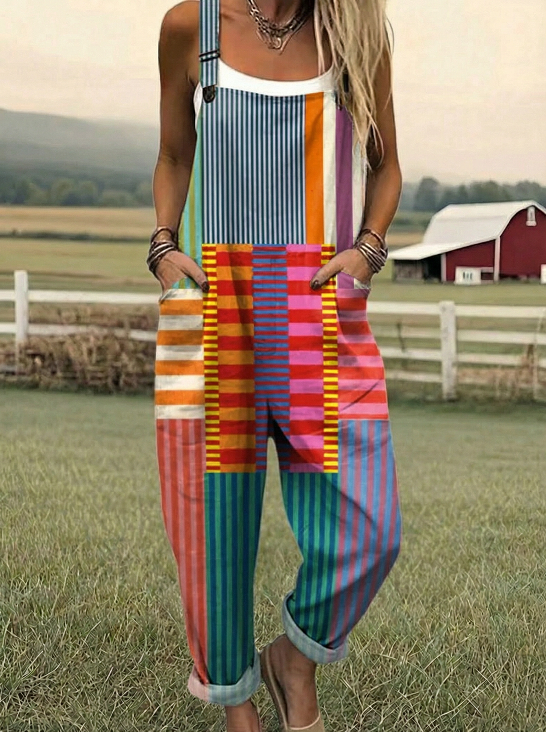 LS™ | Pantalón Salopette Cómodo y Largo