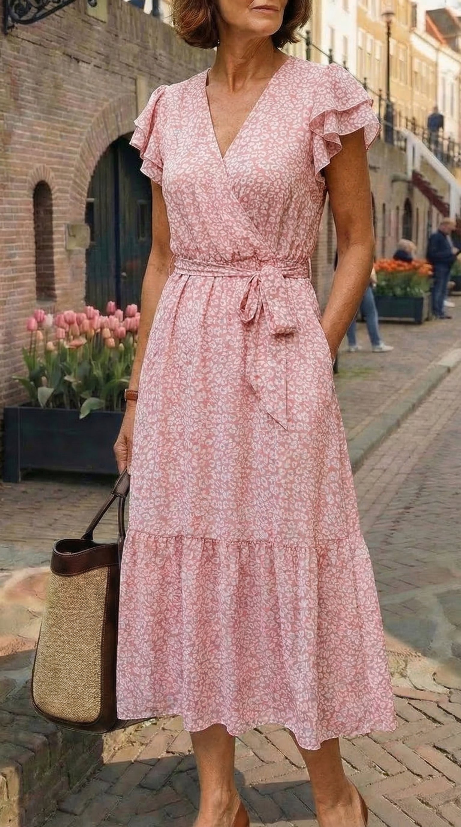 Eva | Vestido Floral Elegante