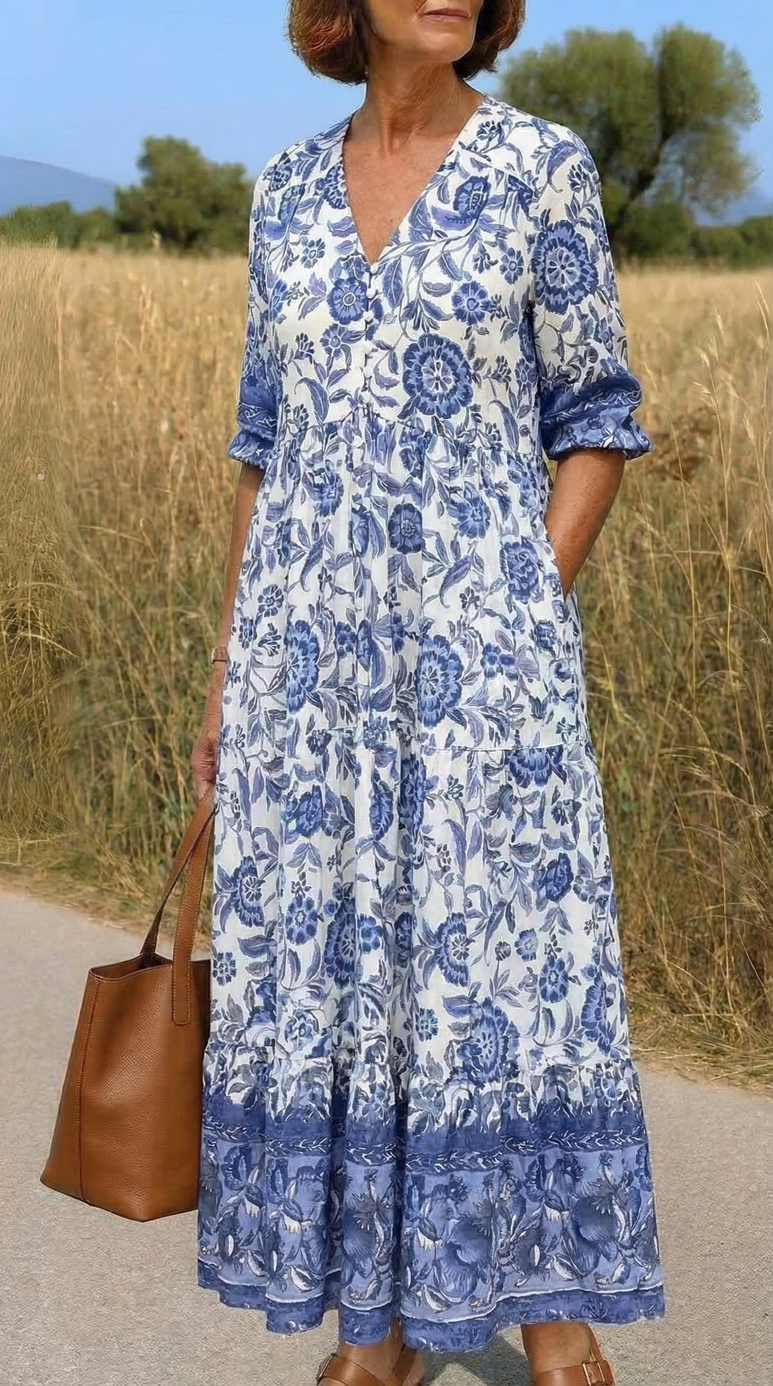 Vestido de verano cómodo – Ligero, femenino y elegante