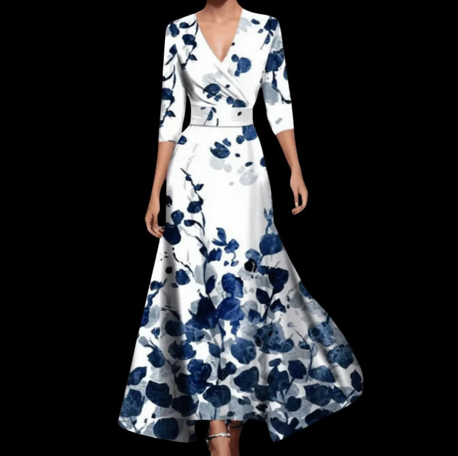 Aurora™ | Vestido V-Cuello Cómodo para el Día a Día