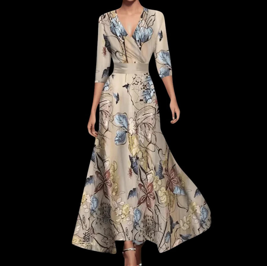 Aurora™ | Vestido V-Cuello Cómodo para el Día a Día