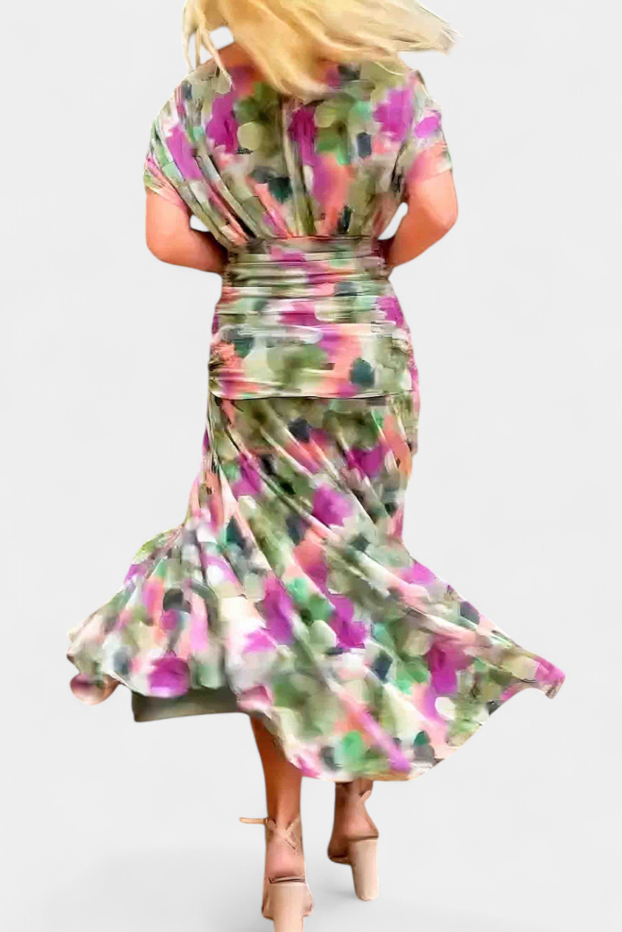 Alondra™ | Vestido Maxi Fluido