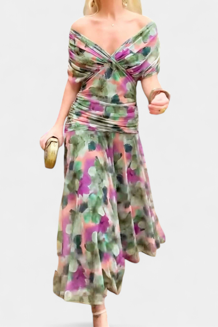 Alondra™ | Vestido Maxi Fluido