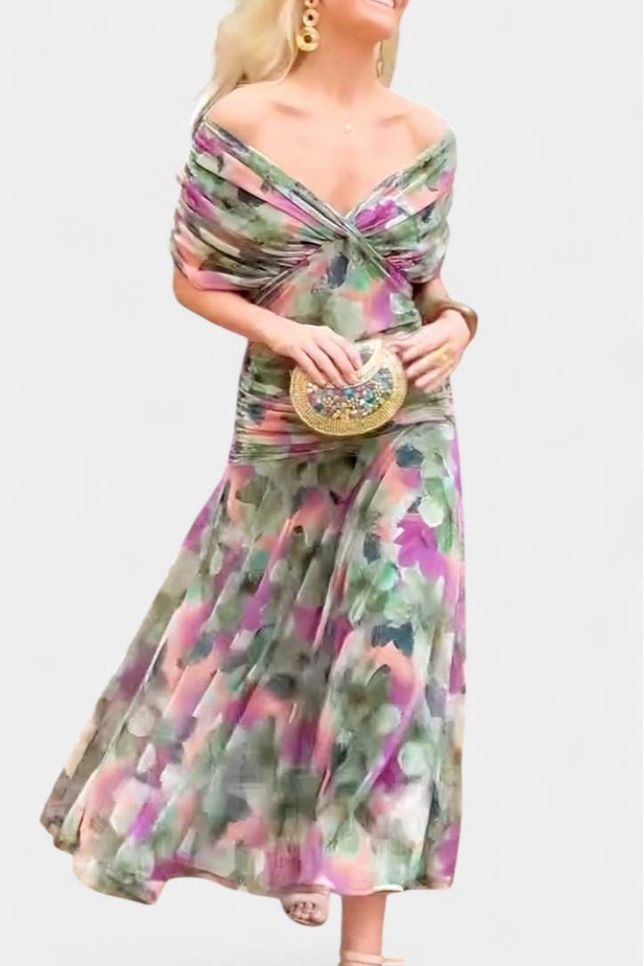 Alondra™ | Vestido Maxi Fluido