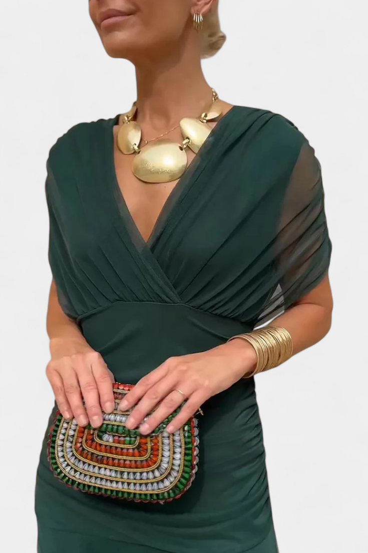 Alondra™ | Vestido Maxi Fluido