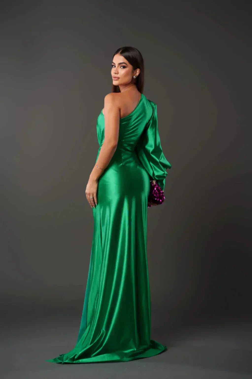 Estella™ - Vestido de Noche de Una Manga
