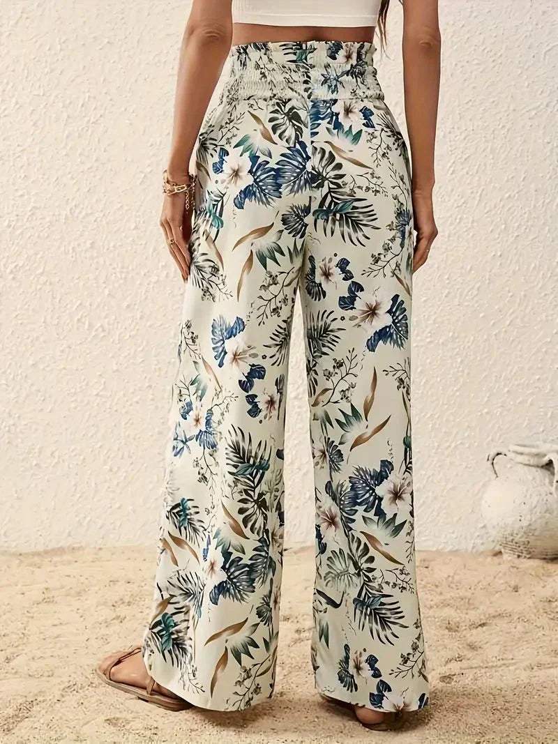 Pantalones Estampados Florales Elegantes Alexa™