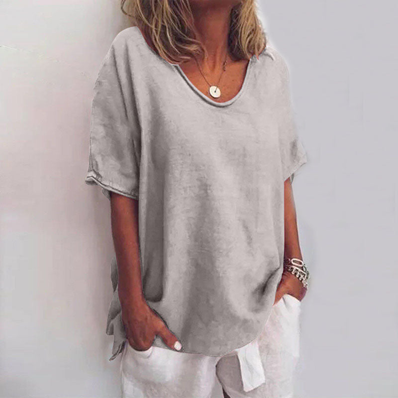 BLUSA DE LINO VERSÁTIL QUINA