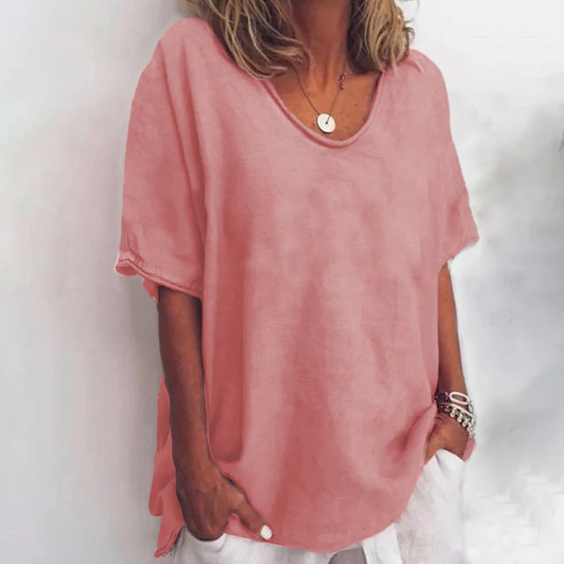 BLUSA DE LINO VERSÁTIL QUINA