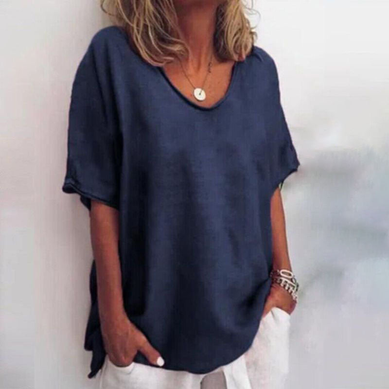 BLUSA DE LINO VERSÁTIL QUINA