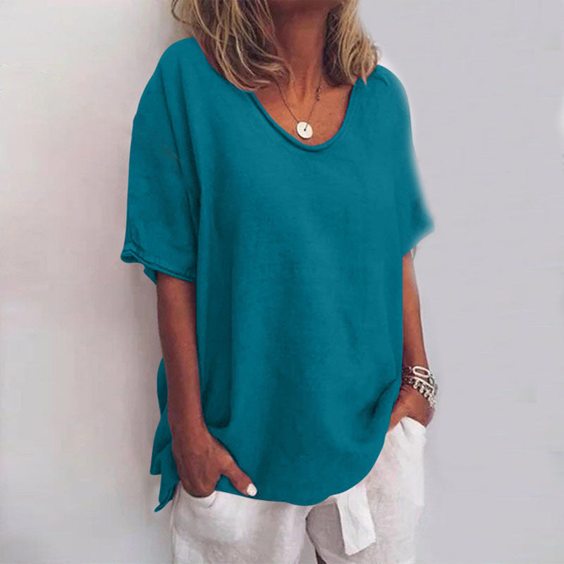 BLUSA DE LINO VERSÁTIL QUINA