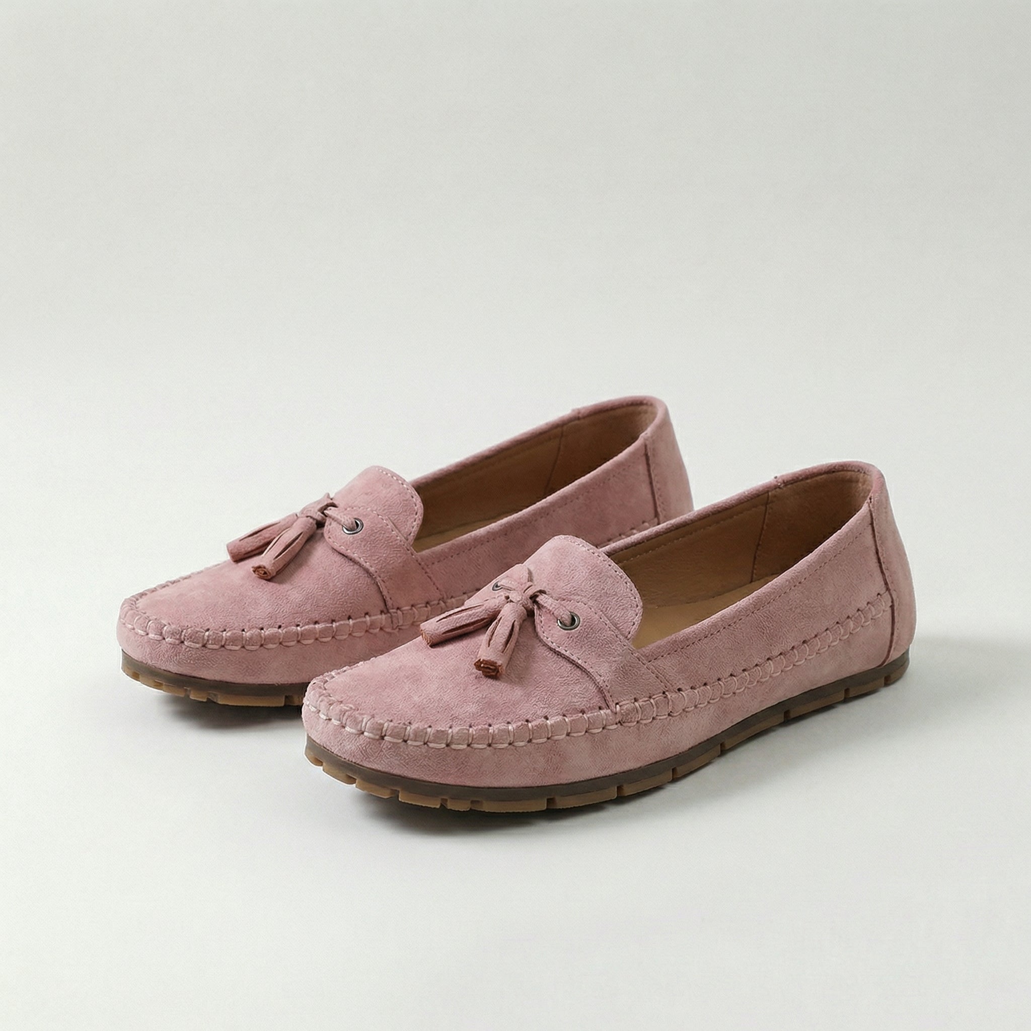 Nadine - Mocasines Clásicos con Detalle de Borlas