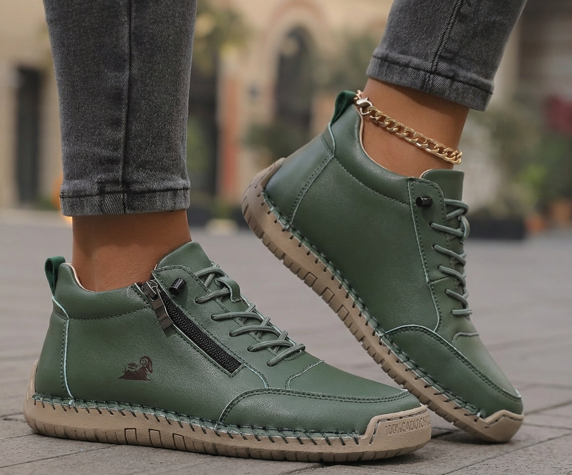 Mila – Zapatillas ortopédicas cómodas + Cremallera