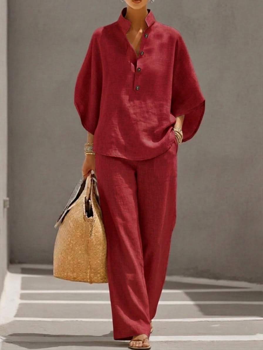 Rossella™ – Conjunto Elegante de Dos Piezas