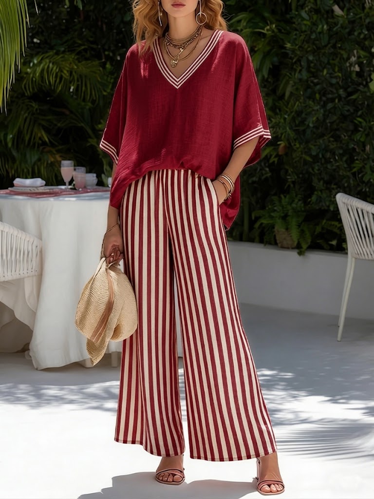 Sommerfeld | Conjunto de a Rayas para Mujeres