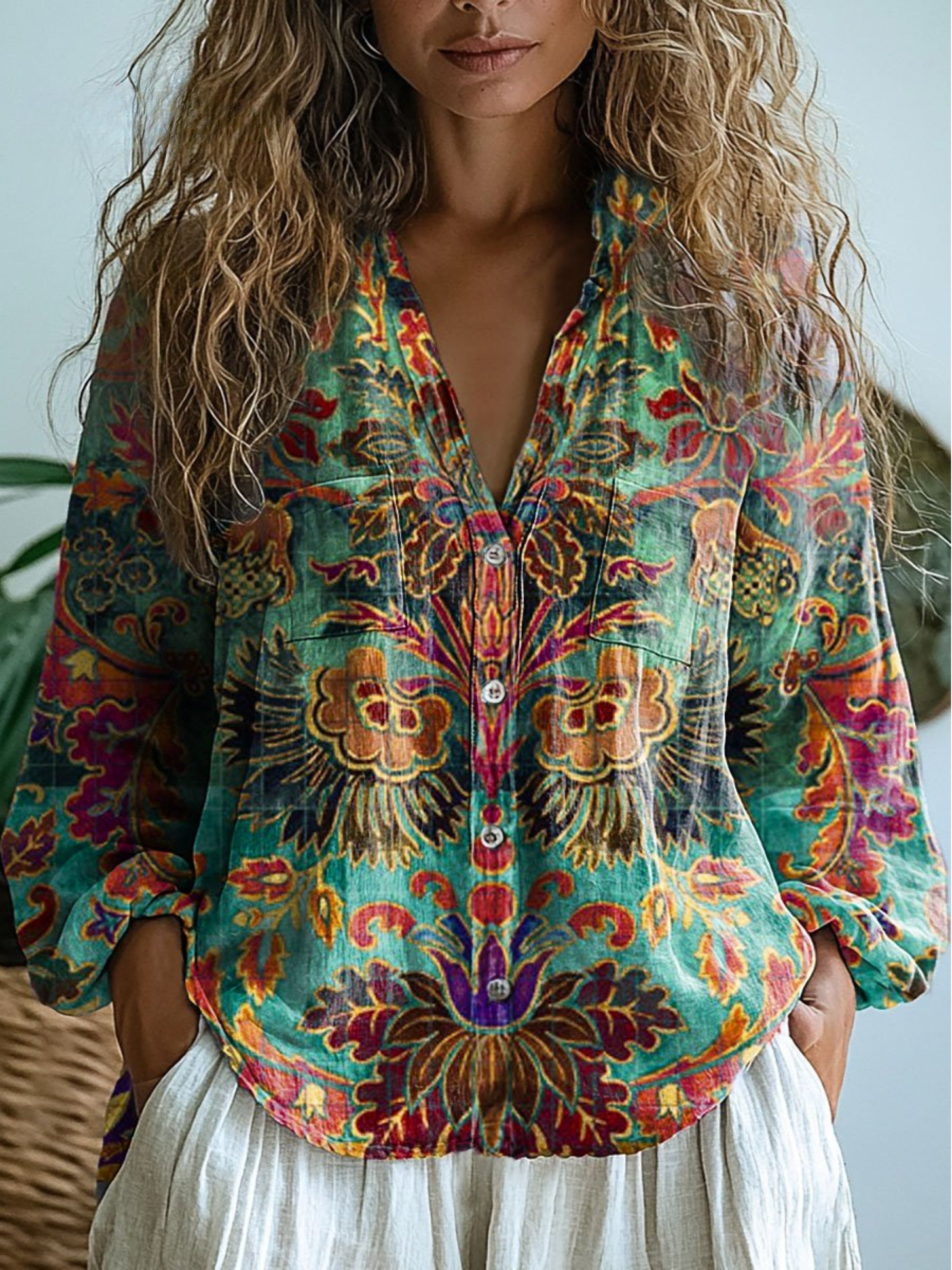Laura | Impresión de Arte Floral Vintage para Mujeres
