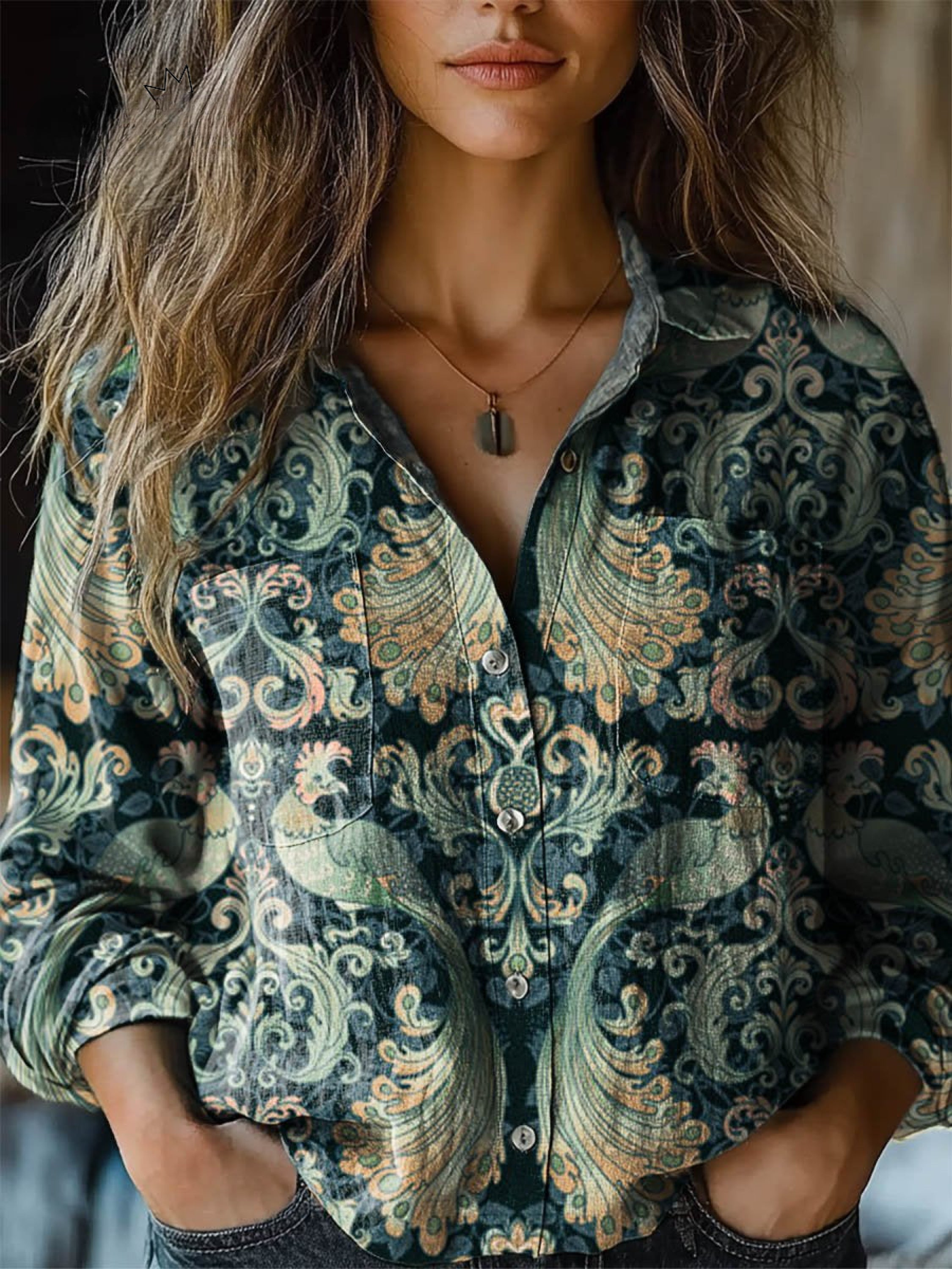 Ruth | Impresión de Arte Floral Vintage Encantadora Casual