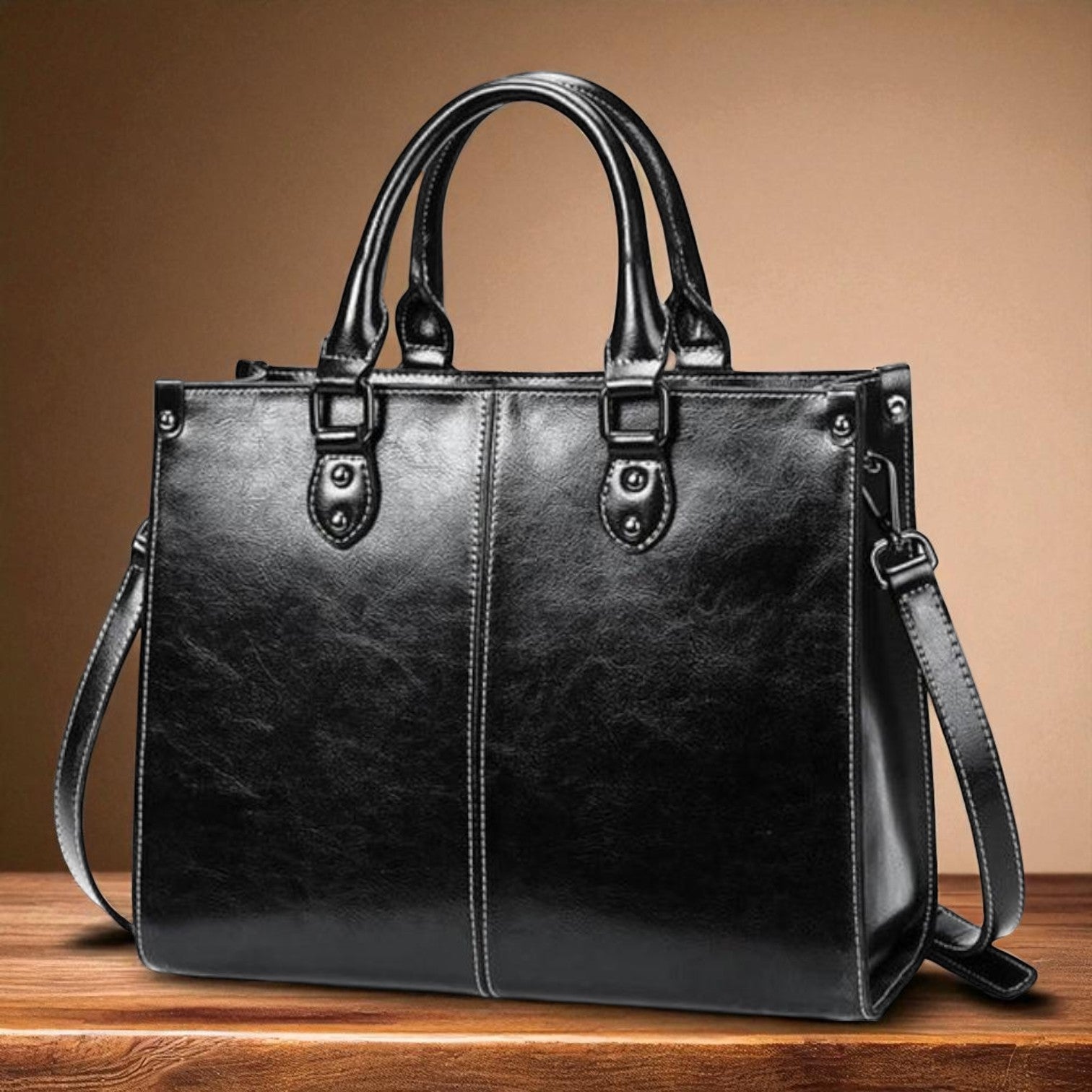 Elegante bolso bandolera - clásico y funcional