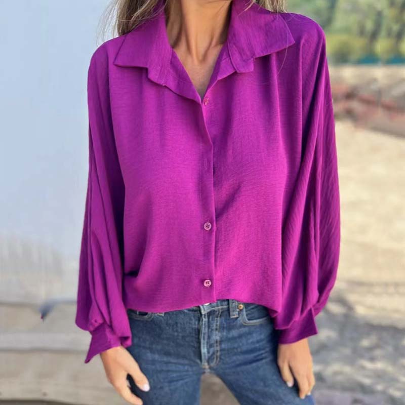 CORNELIA I BLUSA CLÁSICA DE MANGA LARGA