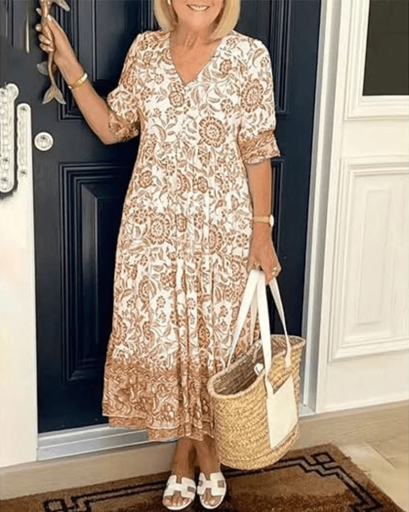 Vestido de verano cómodo – Ligero, femenino y elegante