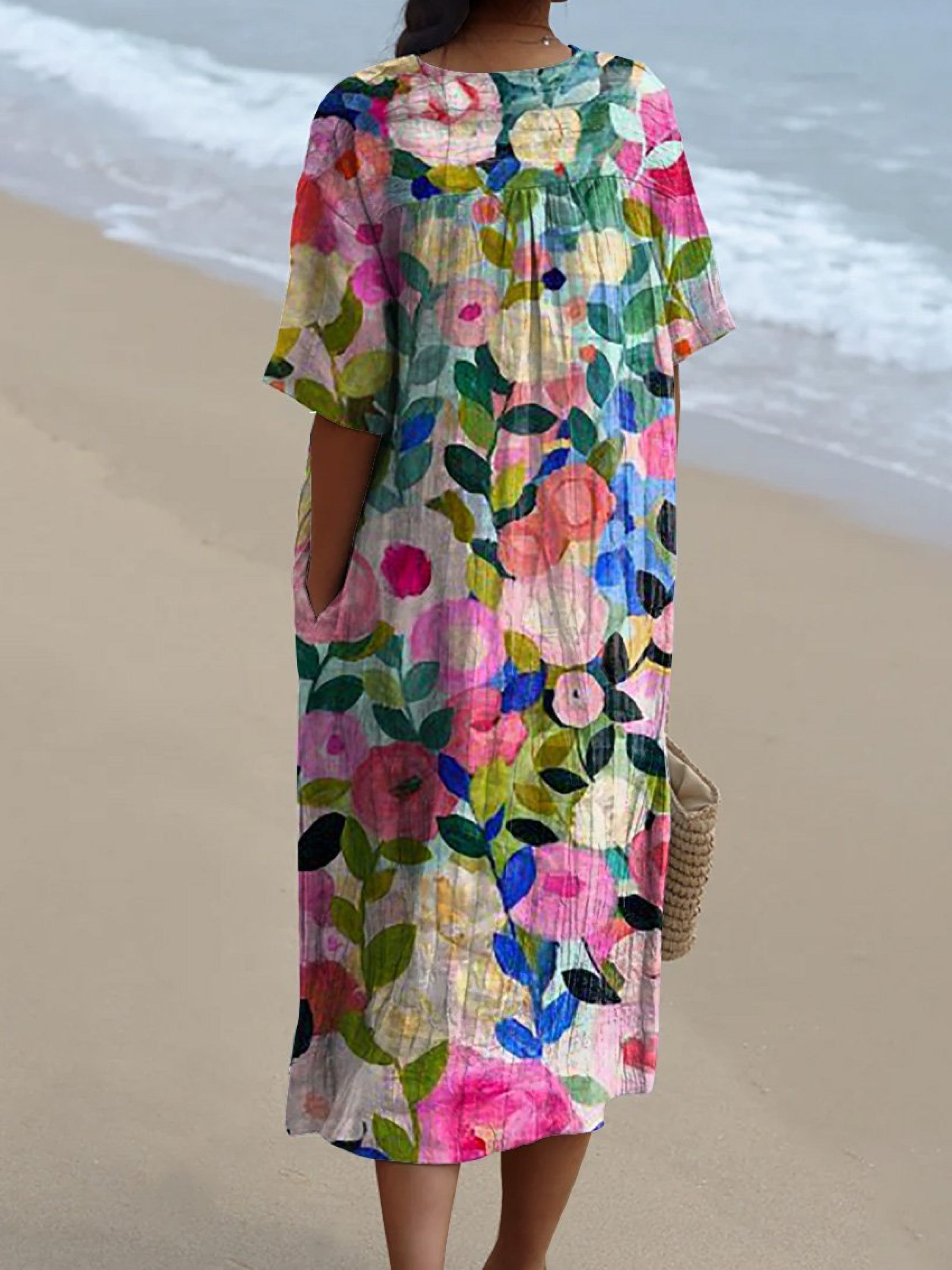Bente™ | Vestido de Flores Vintage